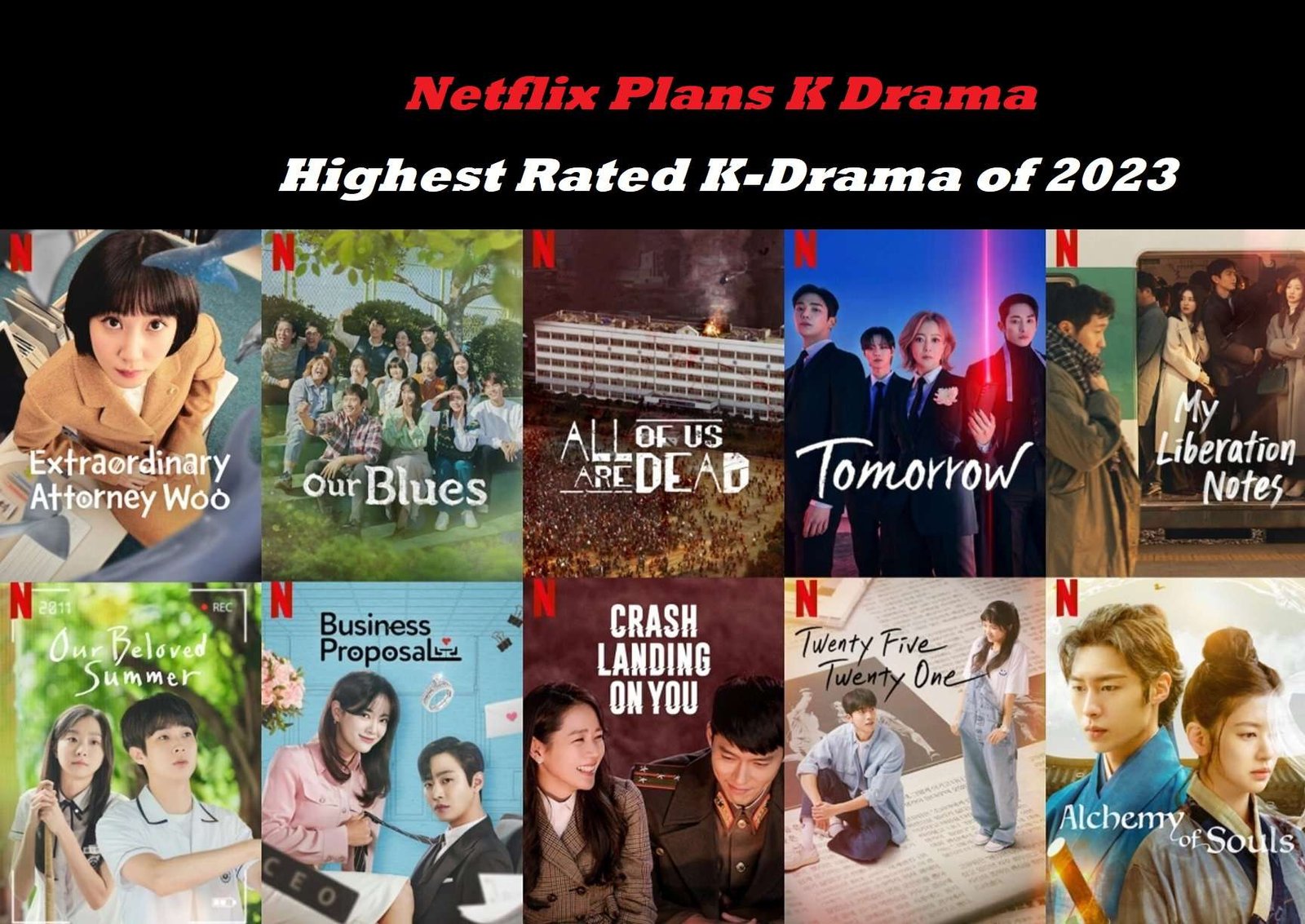 Top 12 Highest Rated K Drama Of 2023 