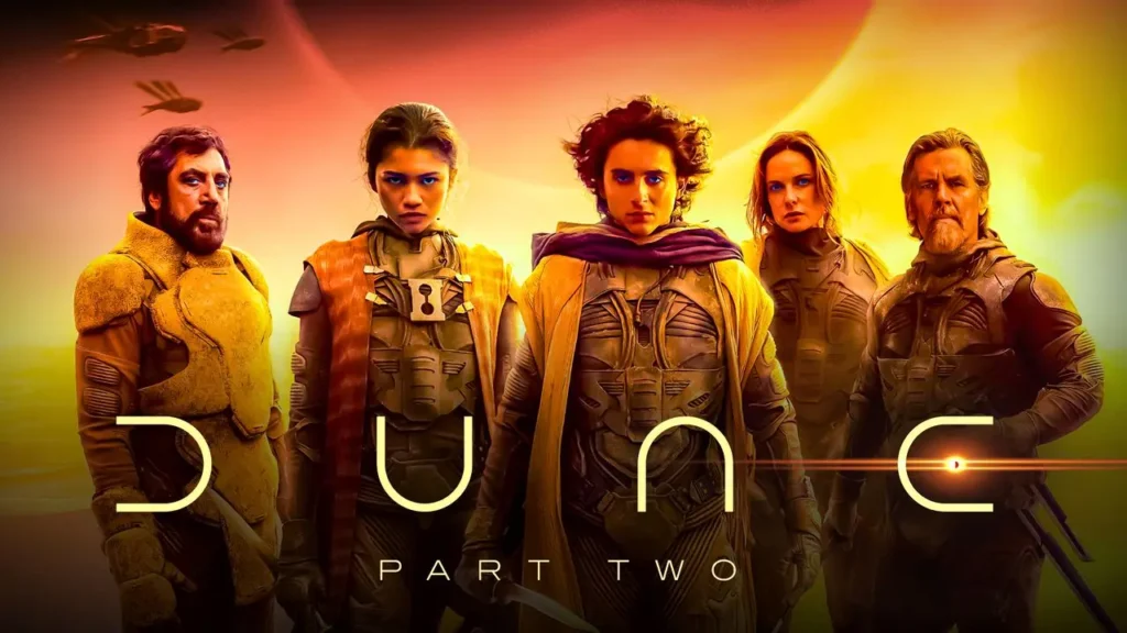 Dune Part 2 on Netflix